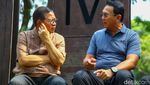 Pramono-Rano Ngobrol Bareng Ahok di Simpang Semanggi