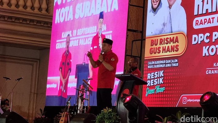 Rapat Kerja Cabang Khusus (Racabsus) PDI Perjuangan di Empire Palace