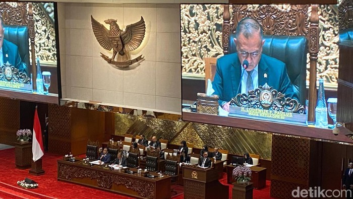 Rapat paripurna, Kamis (19/9/2024).