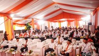 Seluruh jajaran Majelis Syura partai dan pengurus DPTP partai hadir dalam rapimnas PKS.  