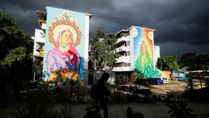 Seni Mural Kisahkan Jejak Kekerasan di El Salvador