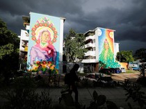 Seni Mural Kisahkan Jejak Kekerasan di El Salvador
