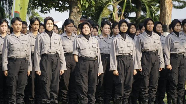 Siswa Sekolah Polisi Wanita (Sepolwan) RI, Nur Fatia Azzahra