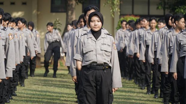 Siswa Sekolah Polisi Wanita (Sepolwan) RI, Nur Fatia Azzahra