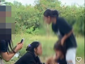 Viral Siswi SMP di Jambi Dibully-Disundut Rokok, Polisi Selidiki