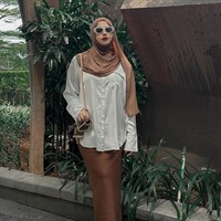 Meski sudah turun BB sebanyaak 10 kg namun Tasyi tak langsung berpuas diri. Ia mengungkapkan masih ingin menurunkan sekitar 15 kg lagi bobot tubuhnya. Foto: Instagram/@tasyiiathasyia