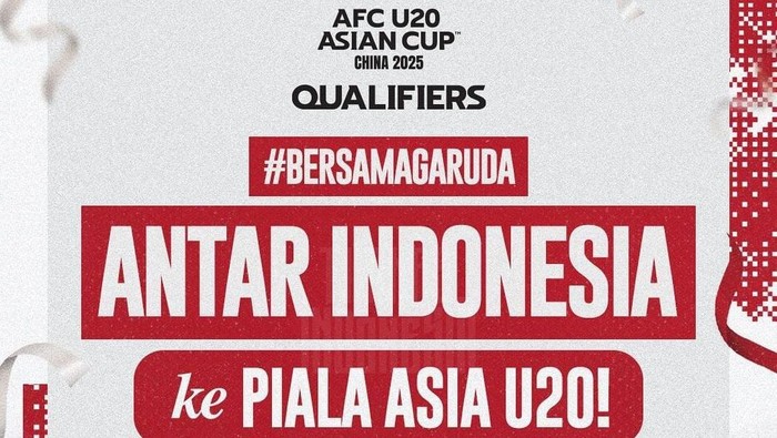 Timnas Indonesia U-20 di Kualifikasi Piala Asia U-20 2025.