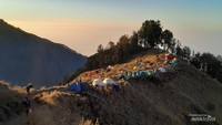 Pelawangan Sembalun di Gunung Rinjani.