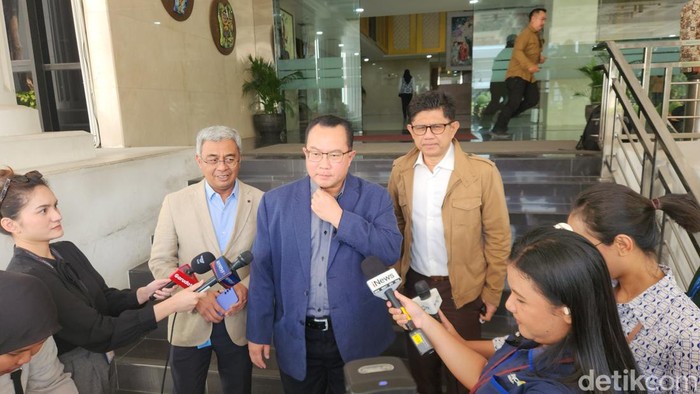 Wakil Ketua Pansel KPK Arif Satria dan Panelis eksternal sekaligus Eks Wakil Pimpinan KPK, Laode M Syarif