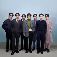 Ketujuh personel grup KPop ENHYPEN menunjukkan eksistensinya di Milan Fashion Week 2024. Foto: Instagram