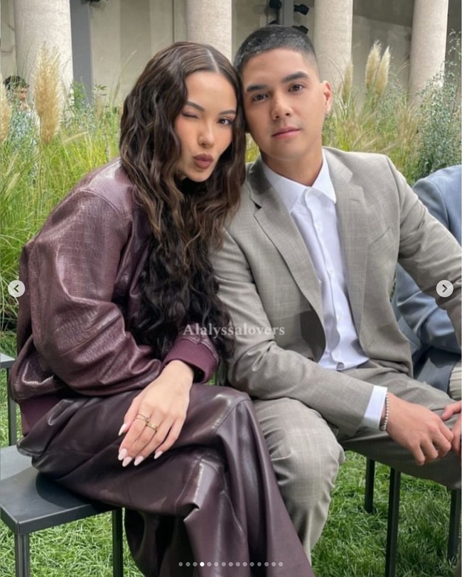 Menurut ibu Al, Maia, sang putra sempat galau setelah mengakhiri hubugan mereka pada 2022 dan melakukan shalat istikharah. Tampaknya, Al mendapat jawaban untuk kemballi mengejar cinta Alyssa hingga akhirnya melangsungkan lamaran Italia, kemarin. Foto: Dok. Instagram Al Ghazali, Alyssa Daguise