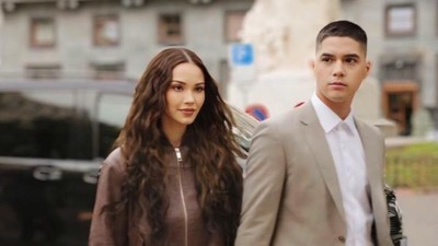 7 Foto Al Ghazali dan Alyssa Daguise Mesra di Milan Fashion Week 2024