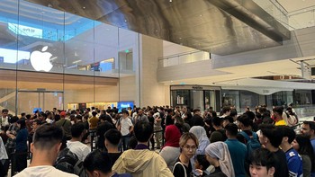 Pasalnya, saat ini tidak ada kanal penjualan resmi Apple Store di Indonesia. Foto: Bagus Hernawan/Appleisme ID