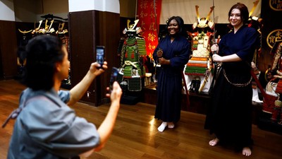 Demam Shogun Bikin Pusat Latihan Samurai di Jepang Ramai Turis