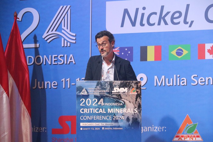 Presiden Direktur Eramet Indonesia, Jérôme Baudelet