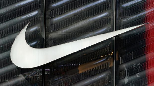 Ilustrasi Logo NIKE (REUTERS/Carlo Allegri/File Photo)