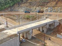 Optimalkan Mobilitas, PT SEI Bangun Jembatan Layang Sepanjang 38 Meter