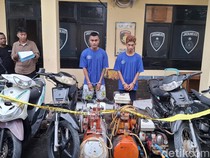 Dua Pencuri Motor-Mesin di Kupang Ditetapkan Tersangka