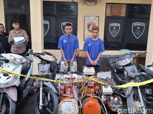 Dua Pencuri Motor-Mesin di Kupang Ditetapkan Tersangka