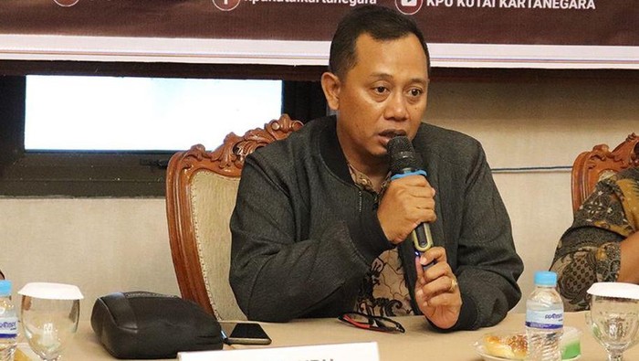 Ketua KPU Kukar Rudi Gunawan.