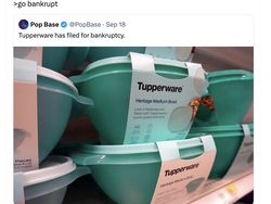 Meme Kocak Tupperware Bangkrut Karena Terlalu Awet