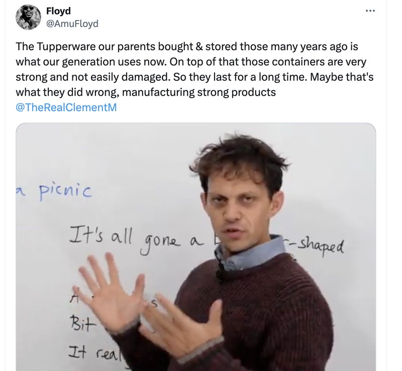 Meme Tupperware
