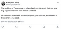 Meme Tupperware