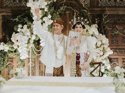 Foto: Momen Nino RAN yang Tiba-tiba Menikah, Pakai Adat Jawa