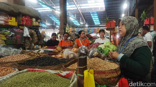 Pemkab Klungkung sidak di pasar jelang Hari Raya Galungan, Jumat (20/9/2024).
