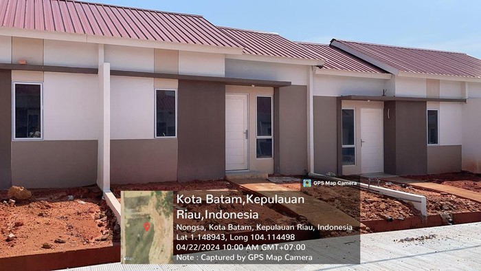 Penampakan rumah di Angsana Gading.