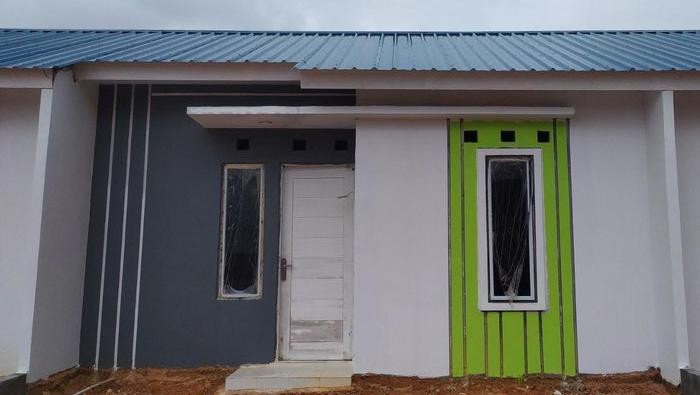 Penampakan rumah di GIA Residence.