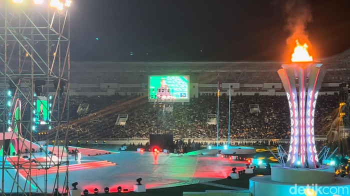 Penutupan PON XXI Aceh-Sumut di Stadion Utama Sumut