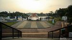 Potret Alun-alun Barat Kota Depok, Sudah Diresmikan tapi Masih Ditutup