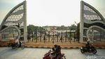 Potret Alun-alun Barat Kota Depok, Sudah Diresmikan tapi Masih Ditutup