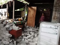 Potret Kerusakan Akibat Gempa di Morotai