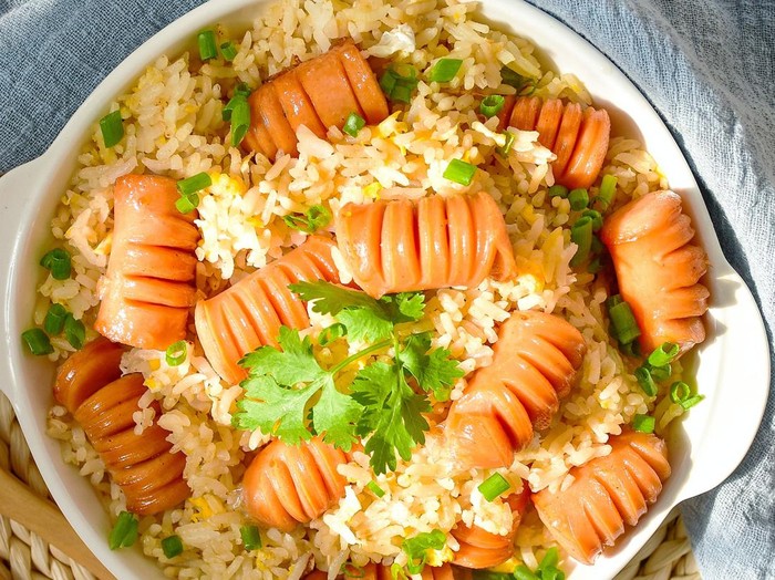 Resep Nasi Goreng Terasi Sosis