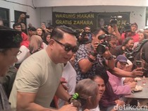 Tinjau Posko Makan Gratis di Warakas, RK Akan Terapkan ke Wilayah Lain