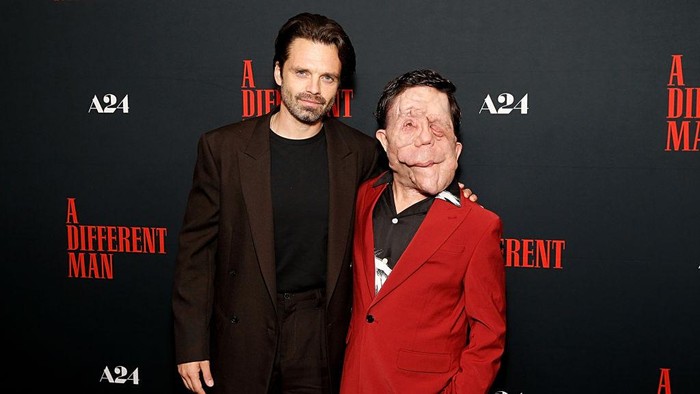 Sebastian Stan menghadiri Pemutaran Perdana A Different Man pada Festival Film Amerika Deauville ke-50 pada 09 September 2024 di Deauville, Prancis.