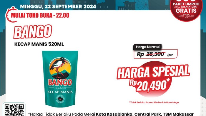 Banjir Diskon di Transmart Full Day Sale, Kecap Manis Diobral Jadi Murah Meriah