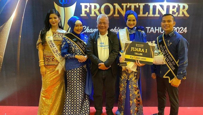 Bank Sumsel Babel meraih juara 1 dalam ajang Frontliner Championship BPDSI 2024