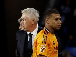 Kata Ancelotti soal Rumor Pemerkosaan Kylian Mbappe