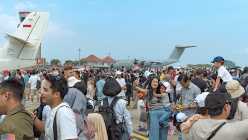 Bali International Airshow (BIAS) 2024 dibuka untuk masyarakat umum yang memiliki tiket pada Sabtu (21/9/2024). Hari ini merupakan hari terakhir pelaksanaan BIAS 2024.