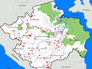 198 Hotspot Terpantau di Sumsel, Tertinggi Sepanjang 2024