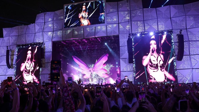 Katy Perry performs during the Rock in Rio music festival in Rio de Janeiro, Brazil September 21, 2024. REUTERS/Ricardo Moraes
