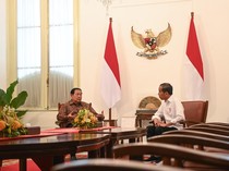 Momen SBY dan Jokowi Bertemu di Istana Merdeka