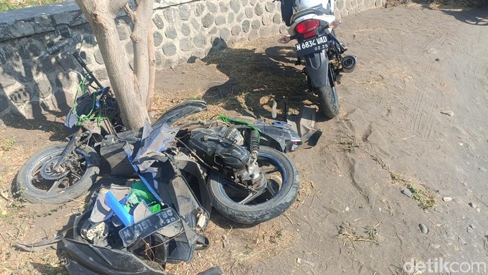 Motor pencari rumput yang tewas tertabrak di Probolinggo
