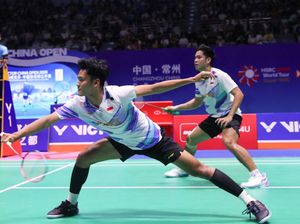 China Masters 2024: Fikri/Daniel Kalah di Babak Pertama