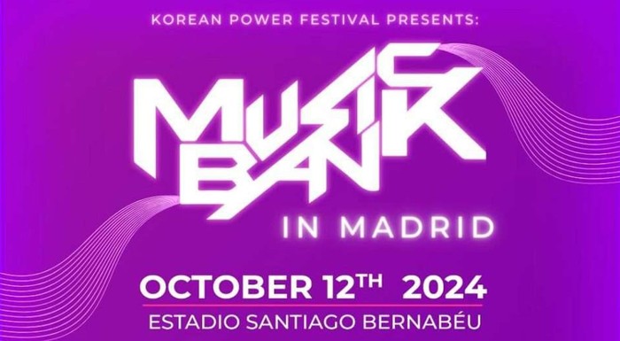 Music Bank in Madrid dibatalkan.