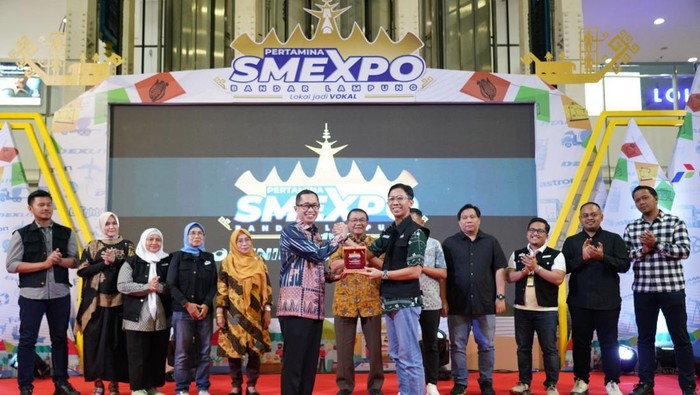 Pertamina SMEXPO digelar di Lampung diikuti 35 UMKM unggulan.