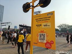 Pestapora 2024 Makin Asyik Bareng IM3, Gratis Minum sampai Kursi Pijat